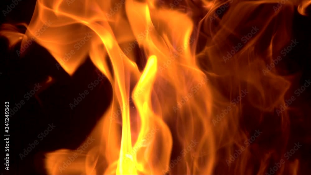 Flames of fire at 1500 frames per second slow motion. Flames of fire at 1500 frames per second slow motion.