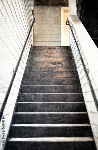 Concrete  Path Grey Stone Structure