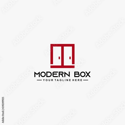 Furniture logo design vector