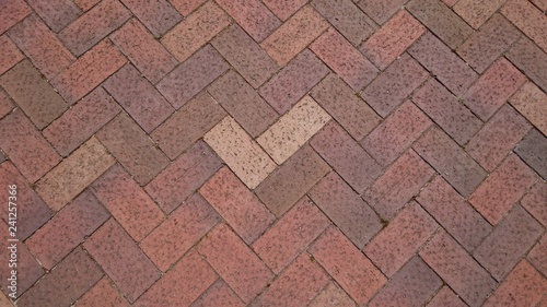 石畳　Cobble　stone paving