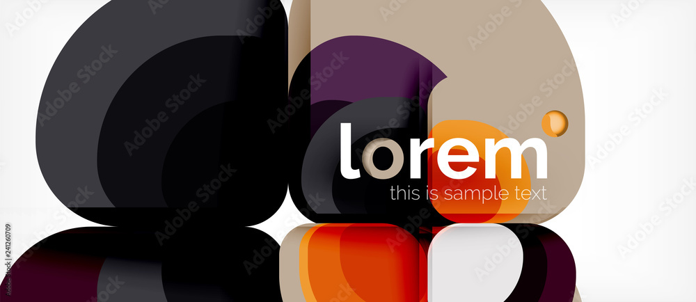 Geometric modern abstract background Geometric modern abstract background