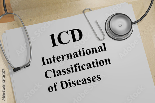 ICD - medical concept photo