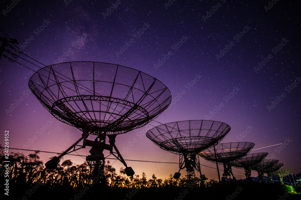 Radio telescopes and the Milky Way