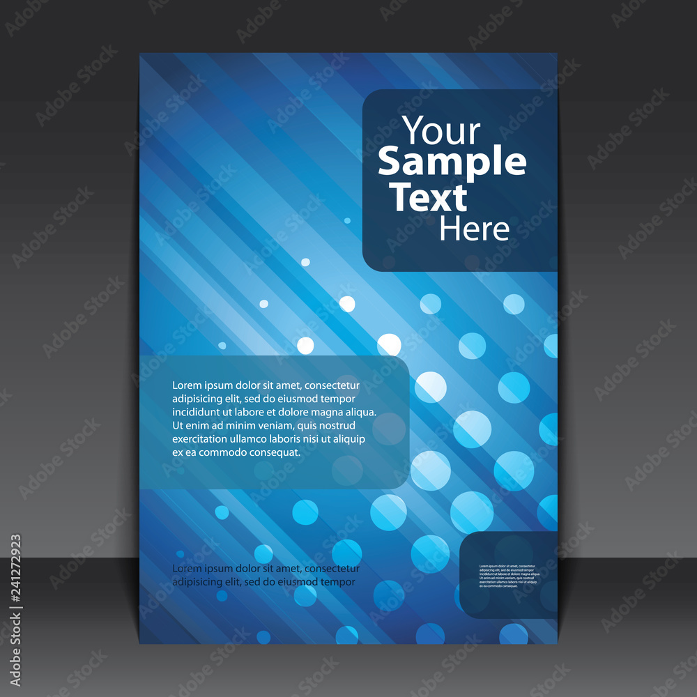 Naklejka premium Flyer or Cover Design