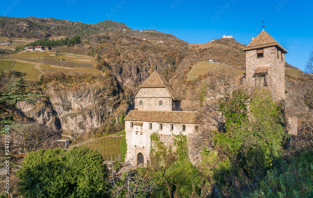 Fototapeta premium Castel Roncolo near Bolzano, in the region of Trentino Alto Adige, in Italy.
