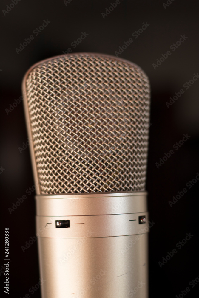 Recording studio voice microphone Recording studio voice microphone