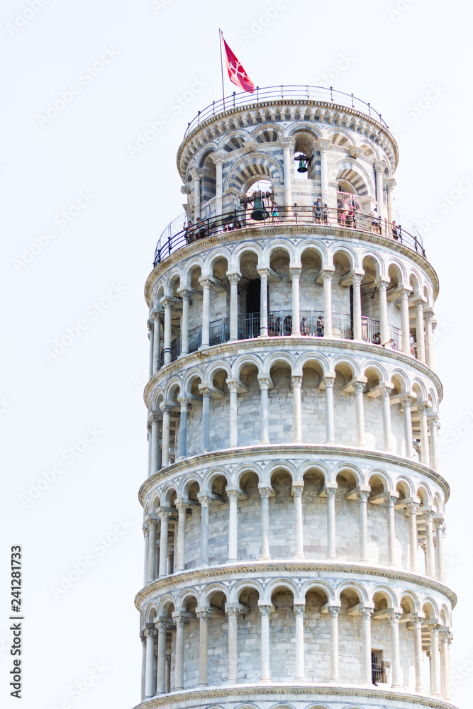 tower of pisa in tuscany italy