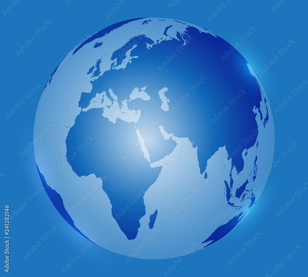 World globe map 