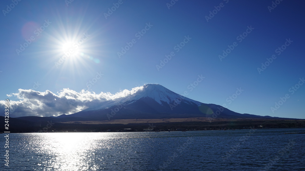 富士山 山中湖 富士山 山中湖