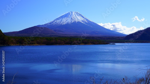 富士山 本栖湖 逆さ富士