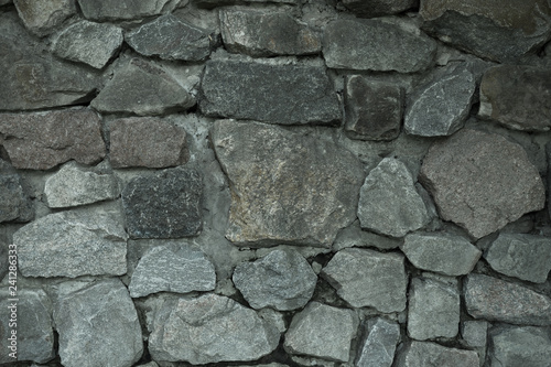 large grey stone wall texture