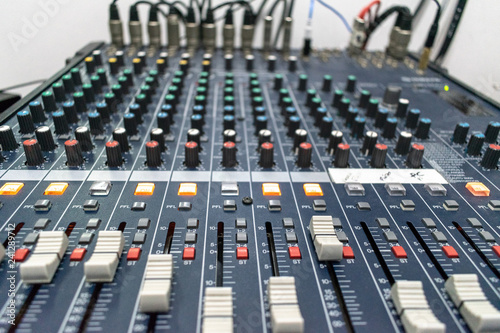 Consola de sonido