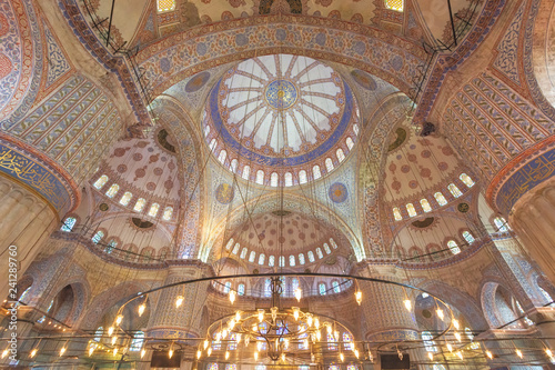 Blue Mosque in Istanbul, Turkey