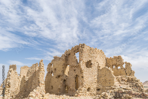 Temple of the Oracle of Amun in the old Town of Siwa oasis in Egypt