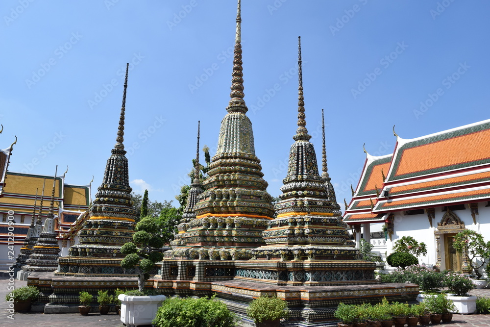 Building of Wat Pho, Bangkok, Thailand