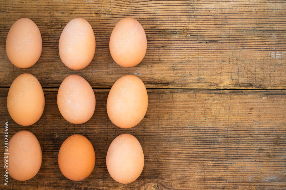 Easter eggs on wooden old background. Easter eggs on wooden old background.