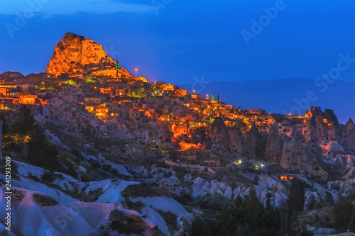 Uchisar in Cappadocia, Turkey