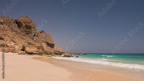 Paradise beach. Dhofar. Oman.