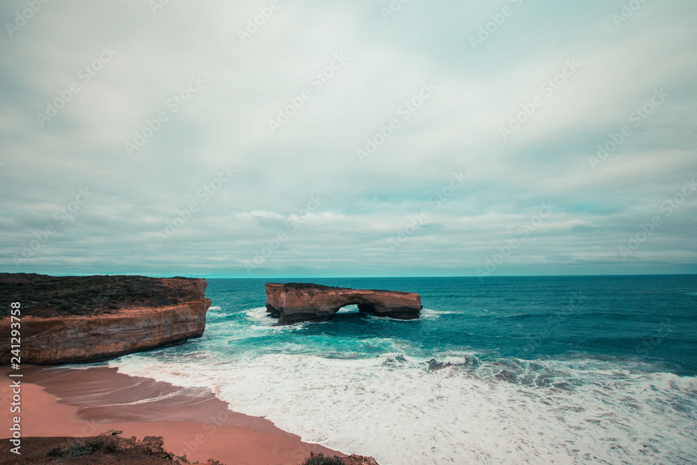 Loch and Gorge on The Great Ocean Drive in Australia