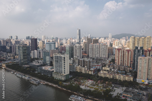 cityscape in the guangzhou china © jimmyan8511