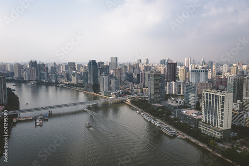 cityscape in the guangzhou china © jimmyan8511