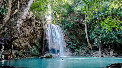 Waterfall at Erawan Park