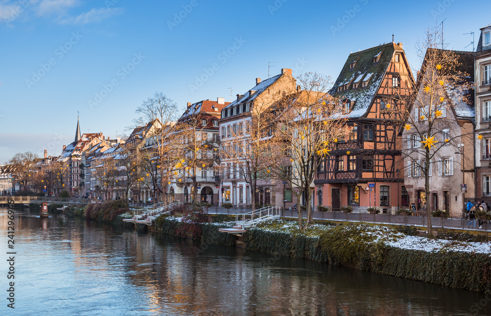 Straßburg im Winter