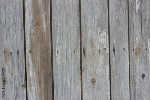 Background from grey wooden boards with texture