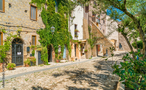 Tableau sur toile Scenic sight in Capena, picturesque village in the Province of Rome, Lazio, Italy