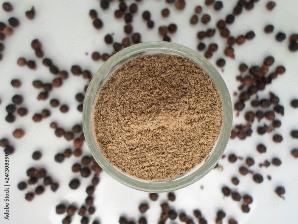 Black Pepper Background Black Pepper Background
