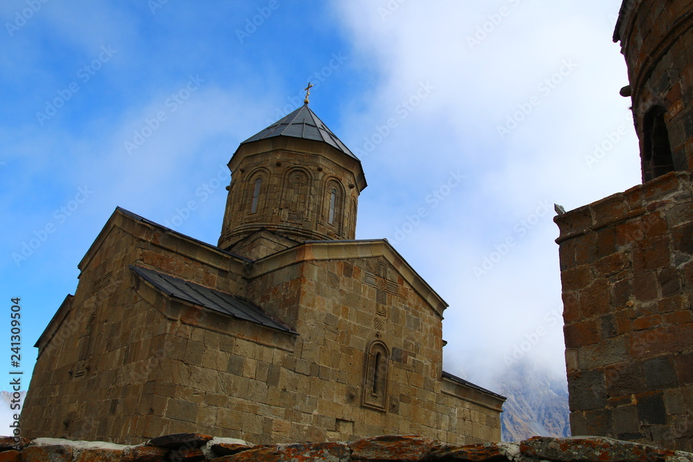 Gergetier Dreifaltigkeitskirche-Georgien