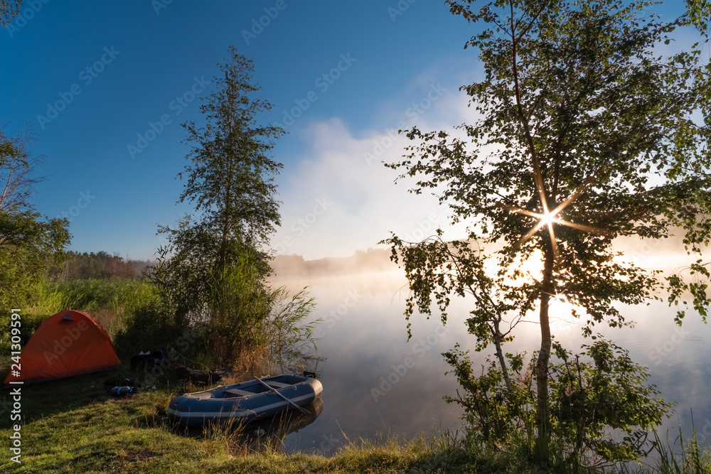 High Tainty Lake Morning, Kazakhstan High Tainty Lake Morning, Kazakhstan