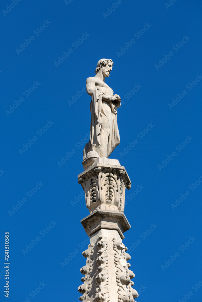 Milan Cathedral (Duomo di Milano), gothic church, Milan, Italy. Milan Cathedral (Duomo di Milano), gothic church, Milan, Italy.