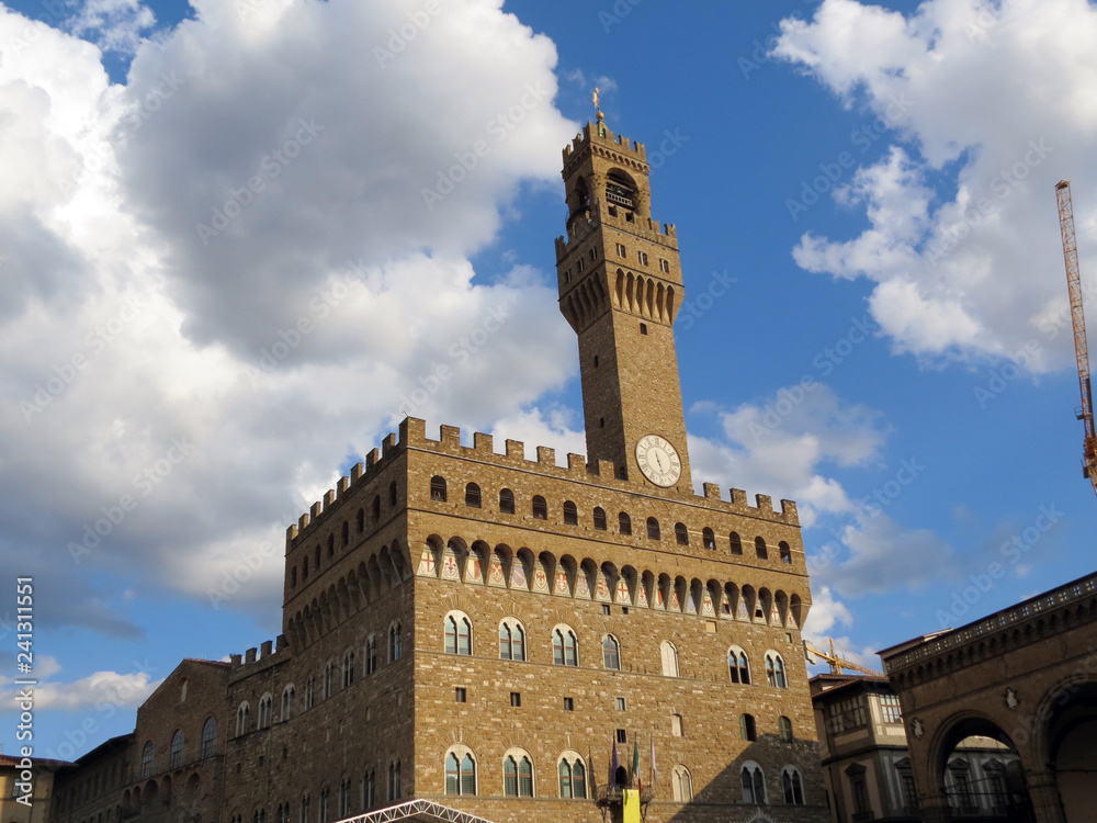 Europe, Italy, Florence, Palazzo Vecchio  famous repository of masterpieces of fine arts
