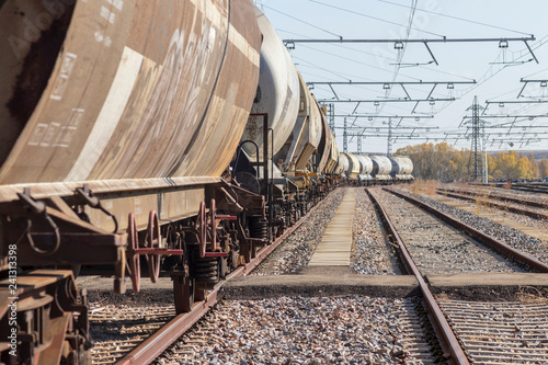 Transporte de mercancías por ferrocarril en contenedores tipo silo 