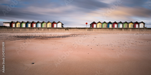 Φωτογραφία Beach huts at Blyth, Northumberland