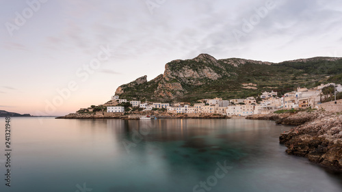 Landscape view of sea stack of Levanzo, Egadi Islands, Sicily, Italy © Fabio Balbi