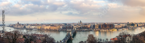 Panorama of Budapest, Hungary