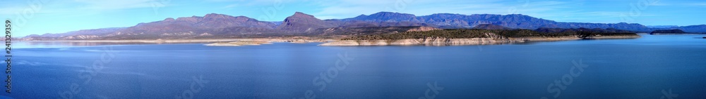 Roosevelt Lake Central Arizona Panorama