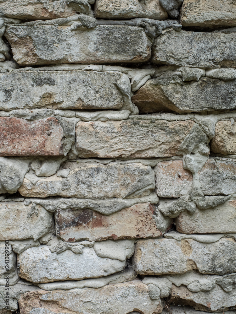 Brick wall. Texture. Close up. Brick wall. Texture. Close up.