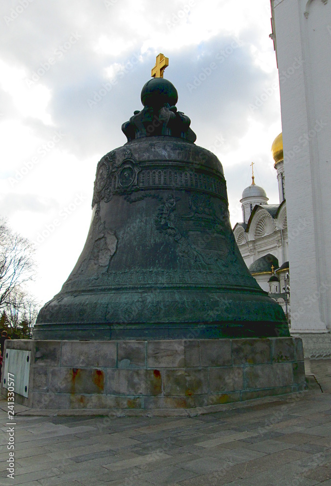 Inside Kremlin. View of Tsar Bell