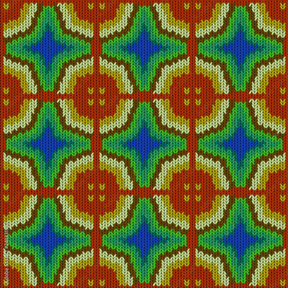 Seamless background with a knitted texture, imitation of wool. A variety of different patterns. Seamless background with a knitted texture, imitation of wool. A variety of different patterns.
