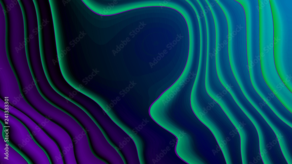 Fototapeta premium Background in paper style. Of multi-colored details.