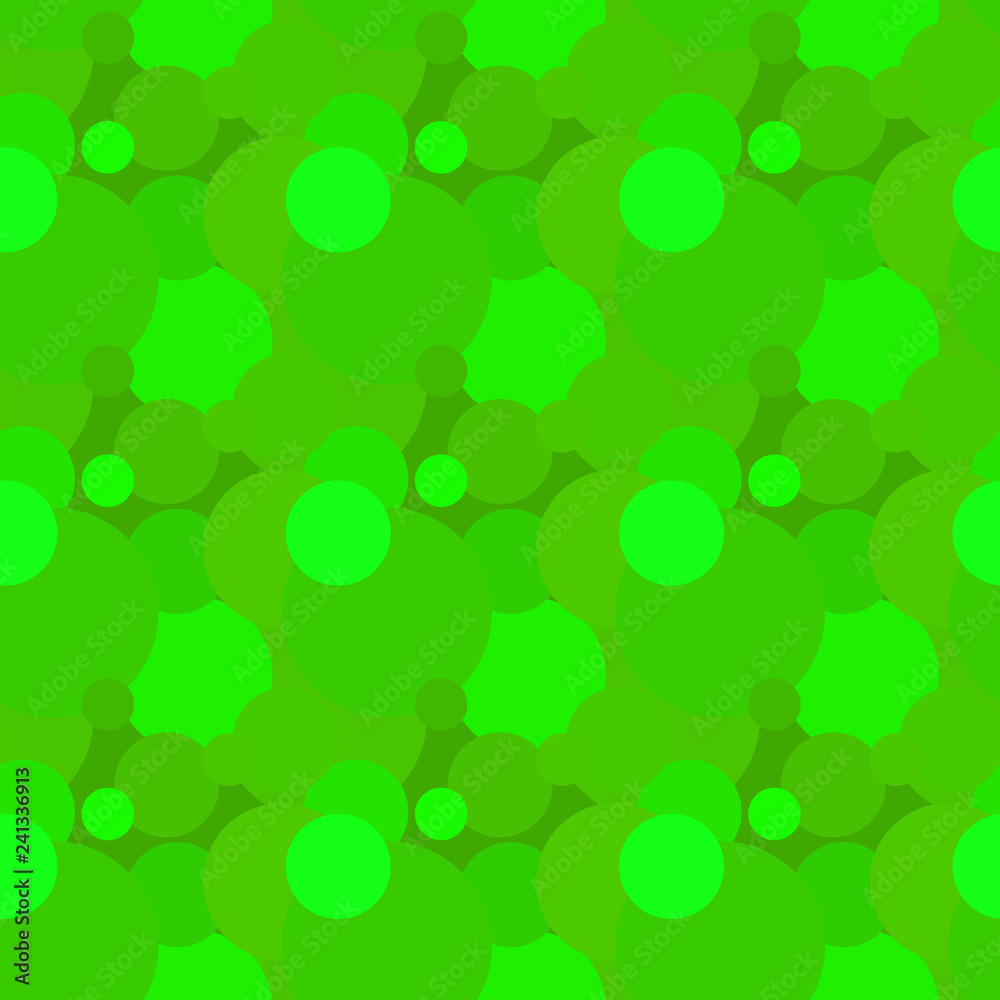 Seamless background pattern with various colored circles. Seamless background pattern with various colored circles.