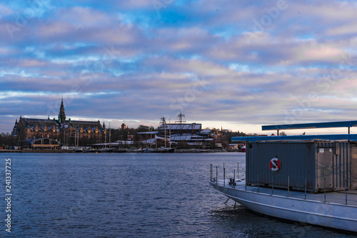 Stockholm Blick auf Vasa Museum und Nordiska Museum