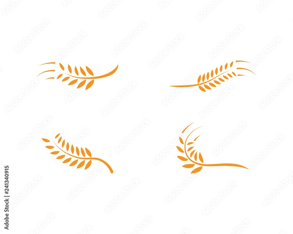 wheat Logo Template wheat Logo Template