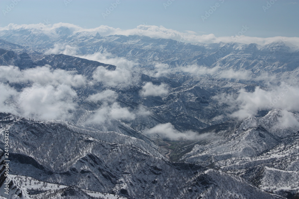 Fototapeta premium montagnes du Zagros, Iran