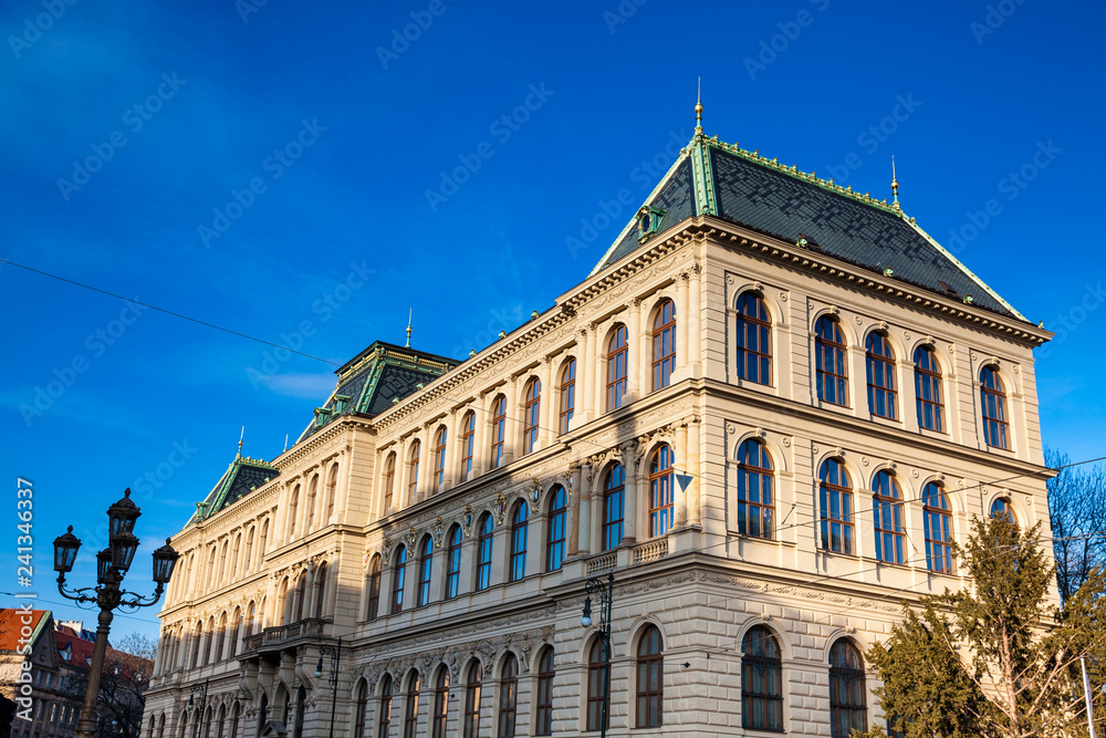 Building of Museum of Decorative Art in Prague