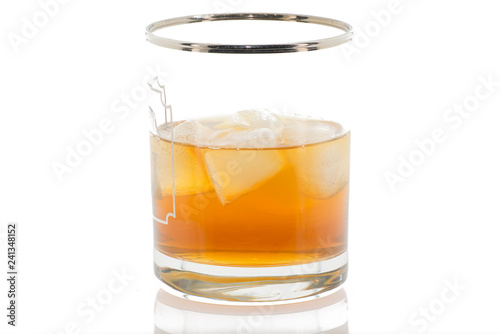 Wallpaper Mural whiskey and ice in glass Torontodigital.ca