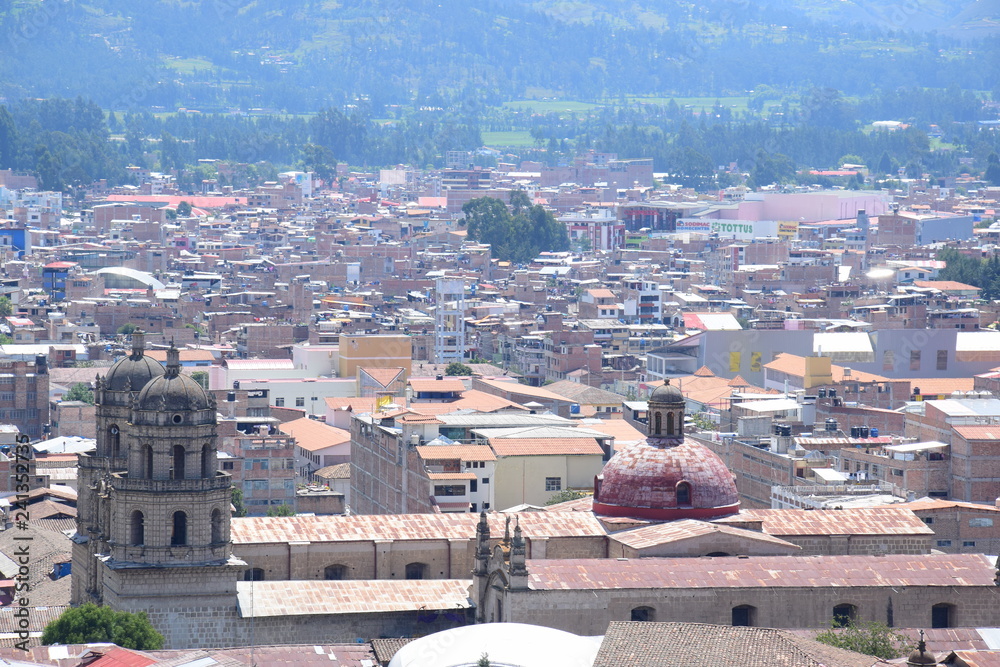 Scenery in Cajamarca